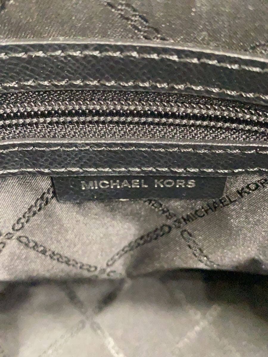 MICHAEL KORS Shoulder Bag Leather BLK Solid 32S9SF5C3L 5