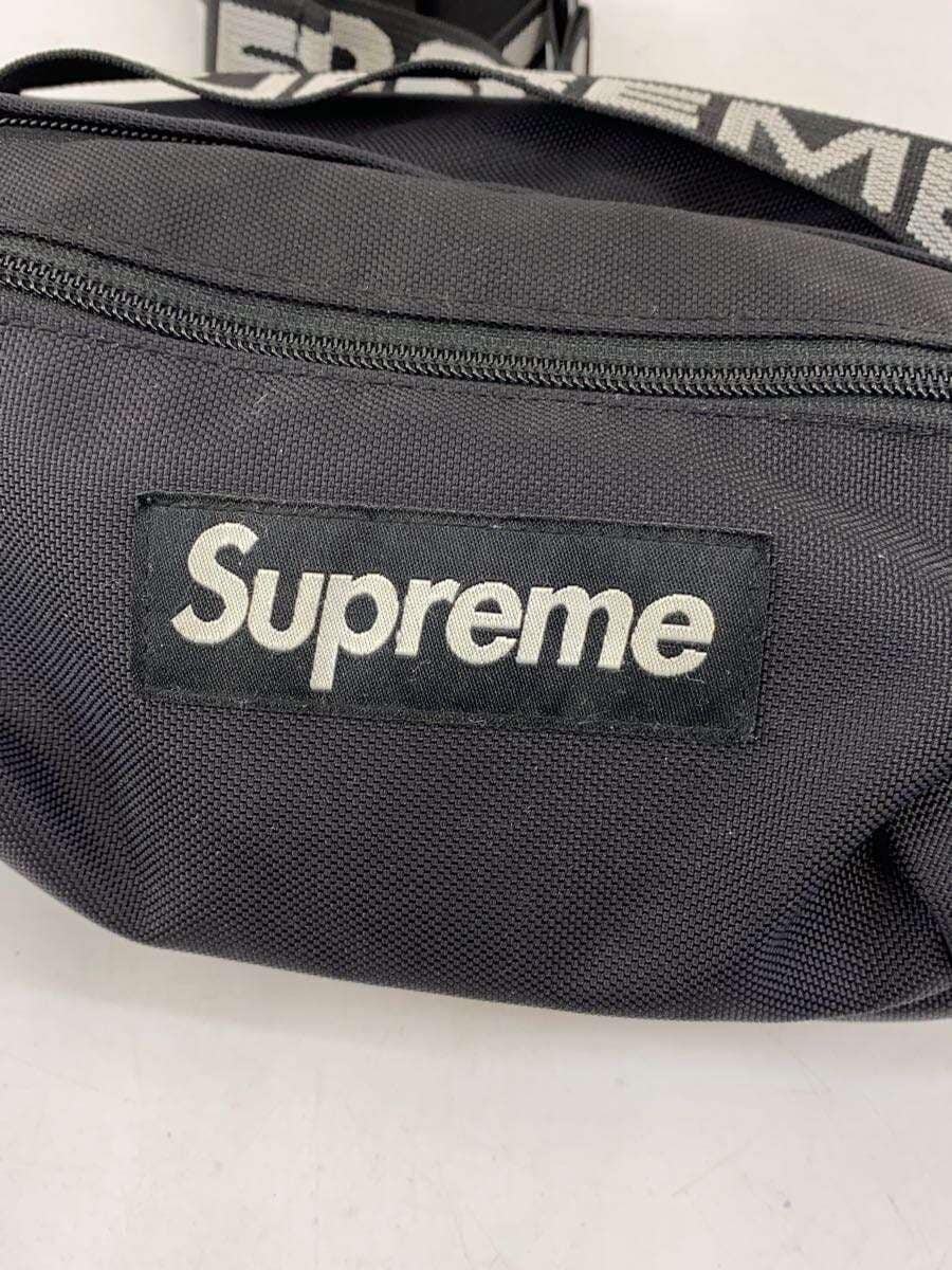 Supreme Waist Bag BLK Solid 5