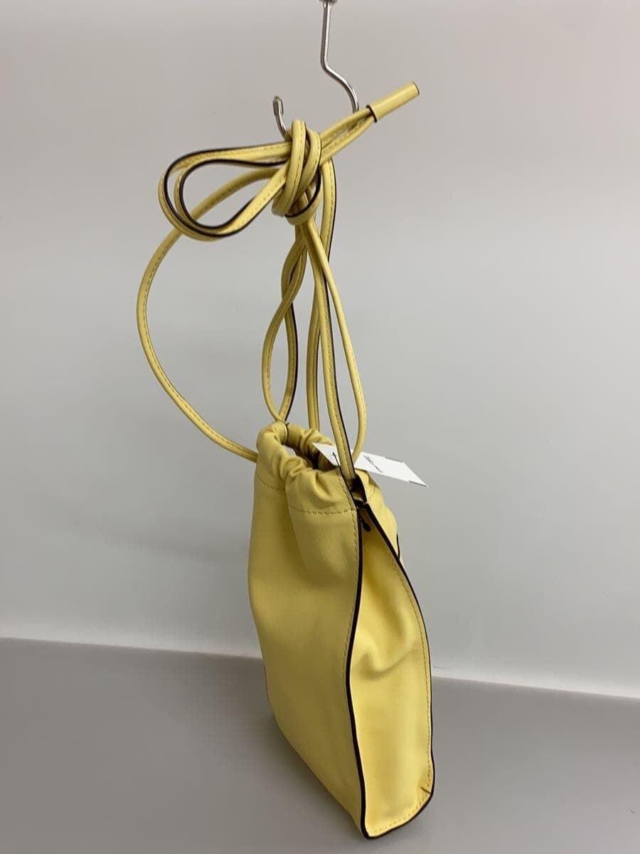 ORSETTO Shoulder Bag Leather Yellow 2