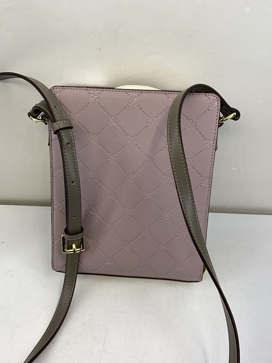 &chouette Shoulder Bag Leather PNK 3