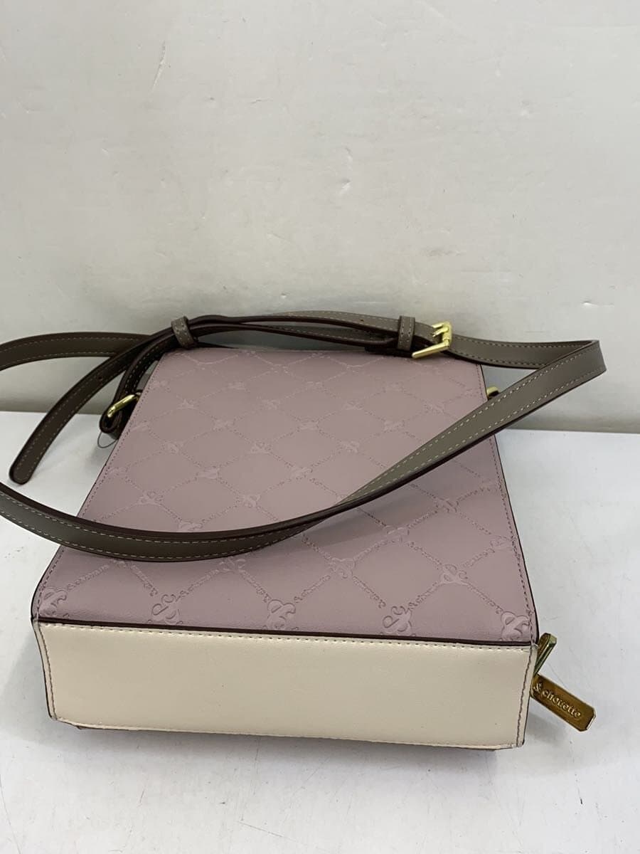 &chouette Shoulder Bag Leather PNK 4