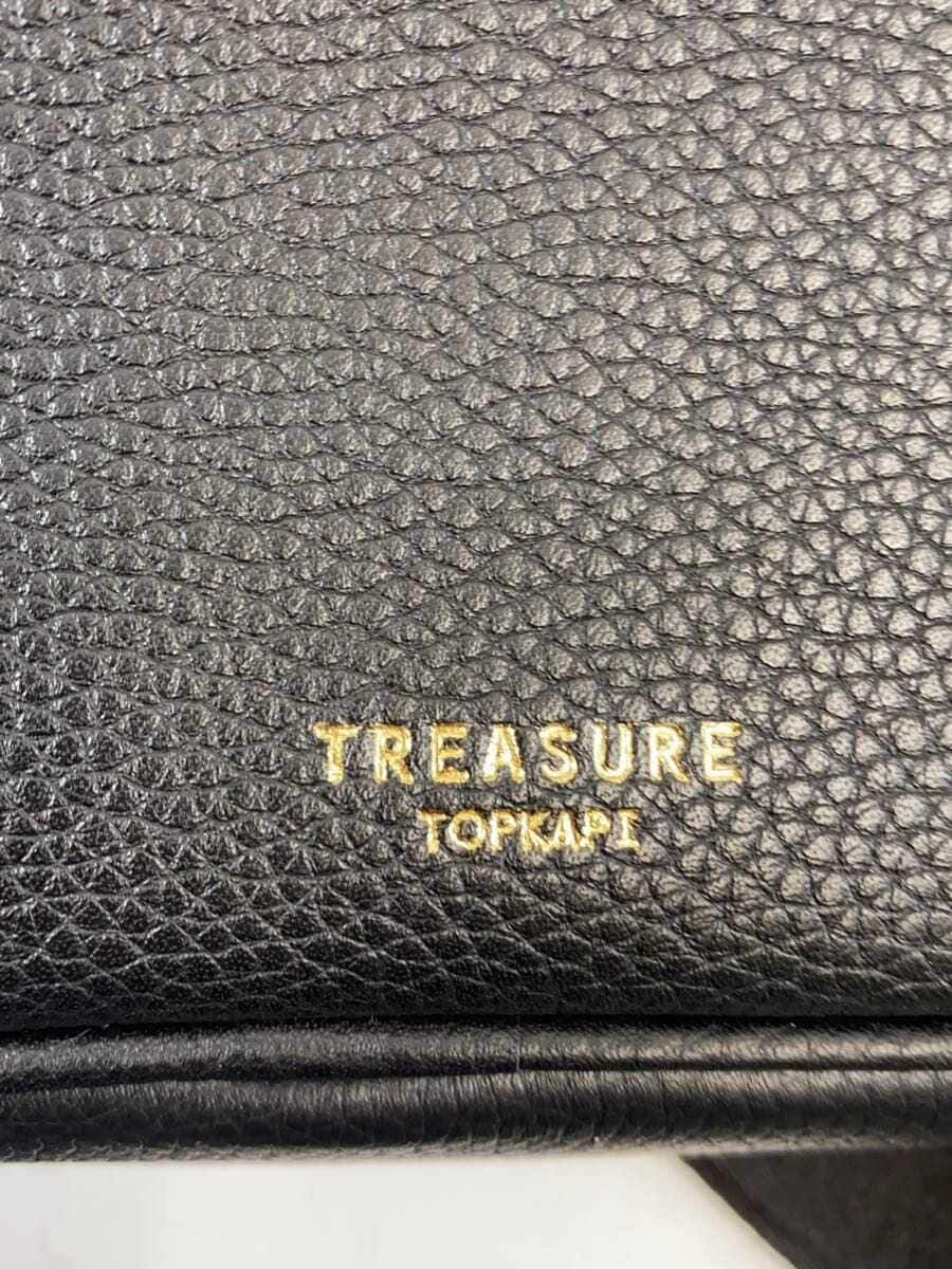 TOPKAPI Shoulder Bag Leather BLK 5