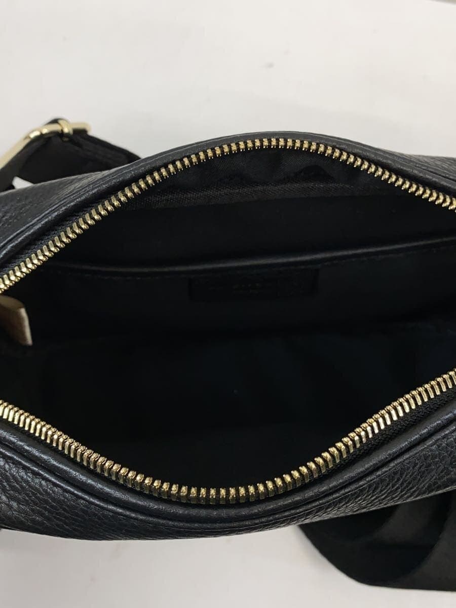 TOPKAPI Shoulder Bag Leather BLK 6