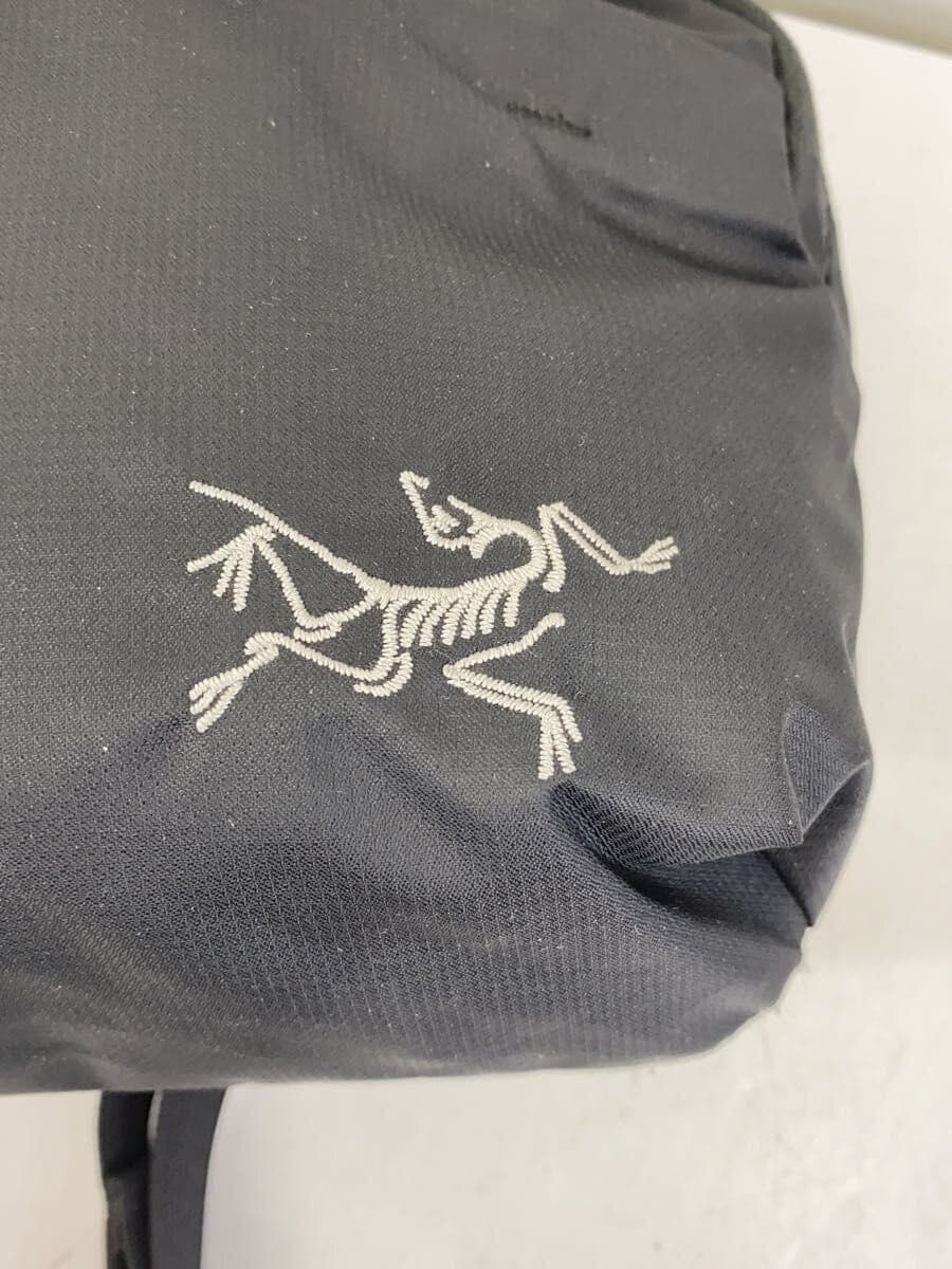 ARC'TERYX shoulder bag nylon BLK solid color 5