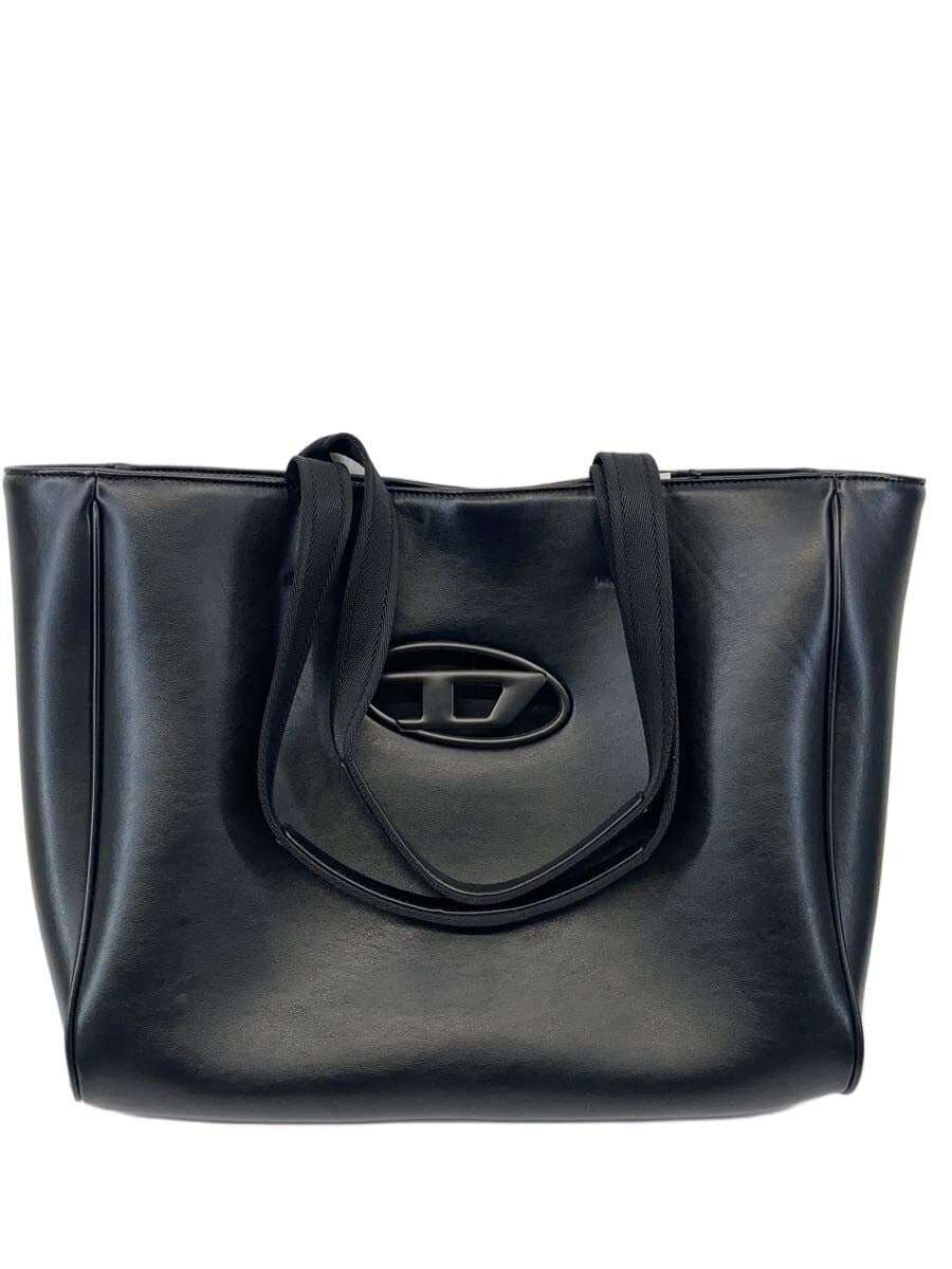 DIESEL Tote Bag Leather BLK