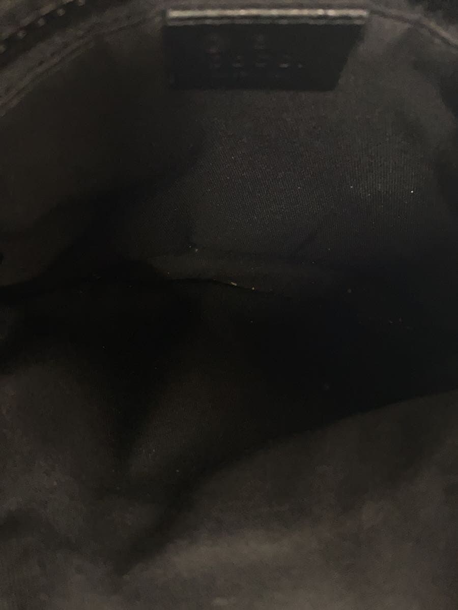 GUCCI Shoulder Bag Nylon BLK All Over Pattern 449183 6