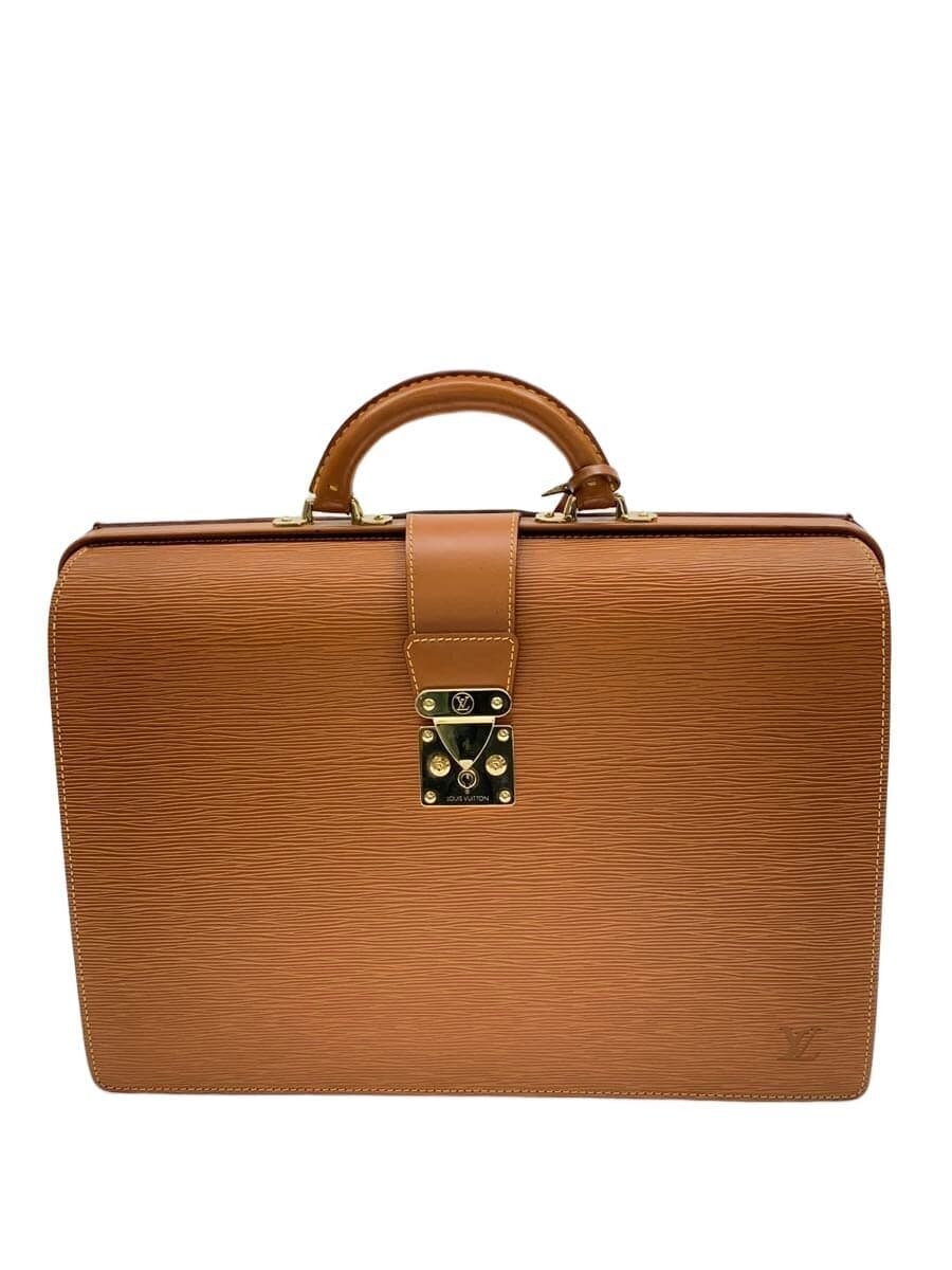 LOUIS VUITTON Serviette Fermoir _Epi PVC CML