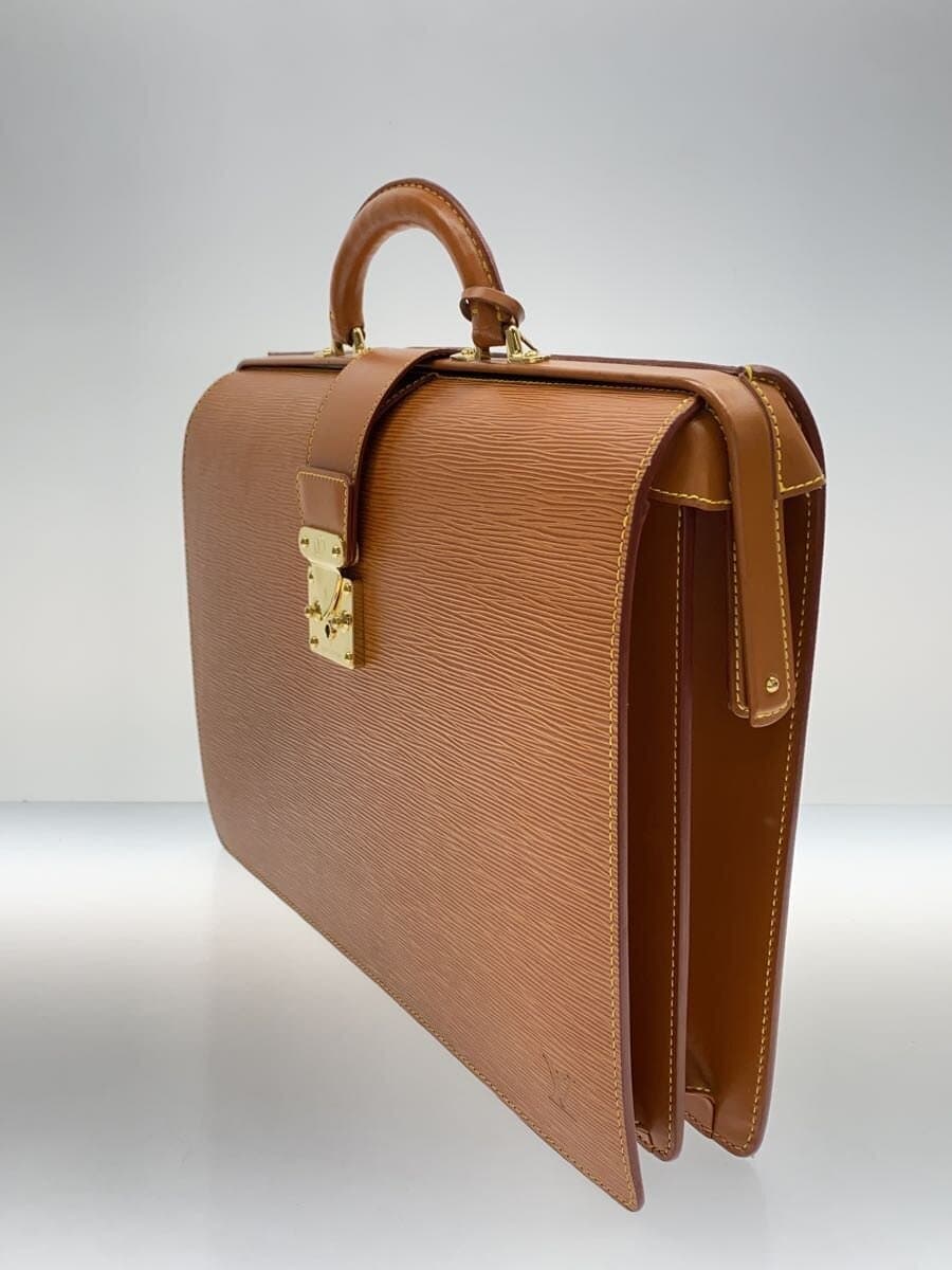 LOUIS VUITTON Serviette Fermoir _Epi PVC CML 2