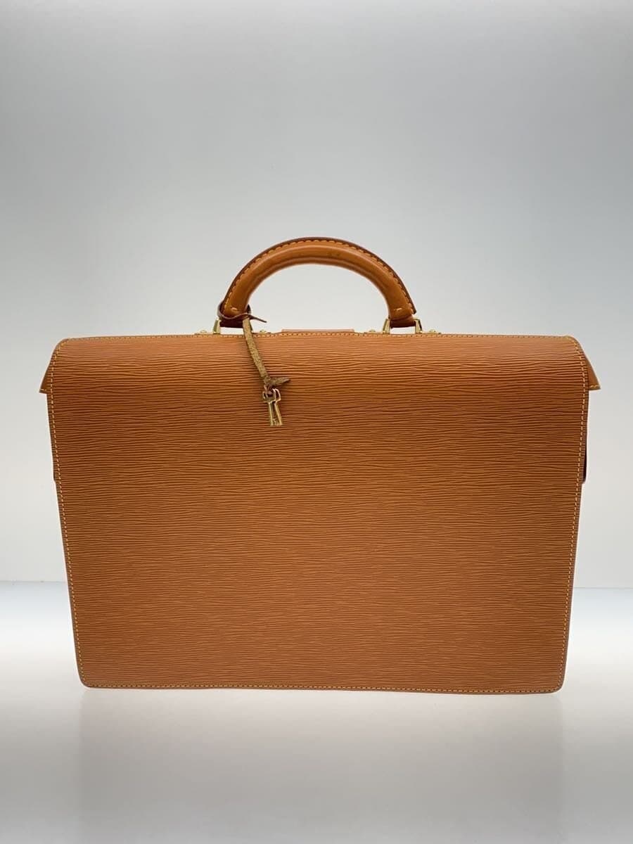 LOUIS VUITTON Serviette Fermoir _Epi PVC CML 3