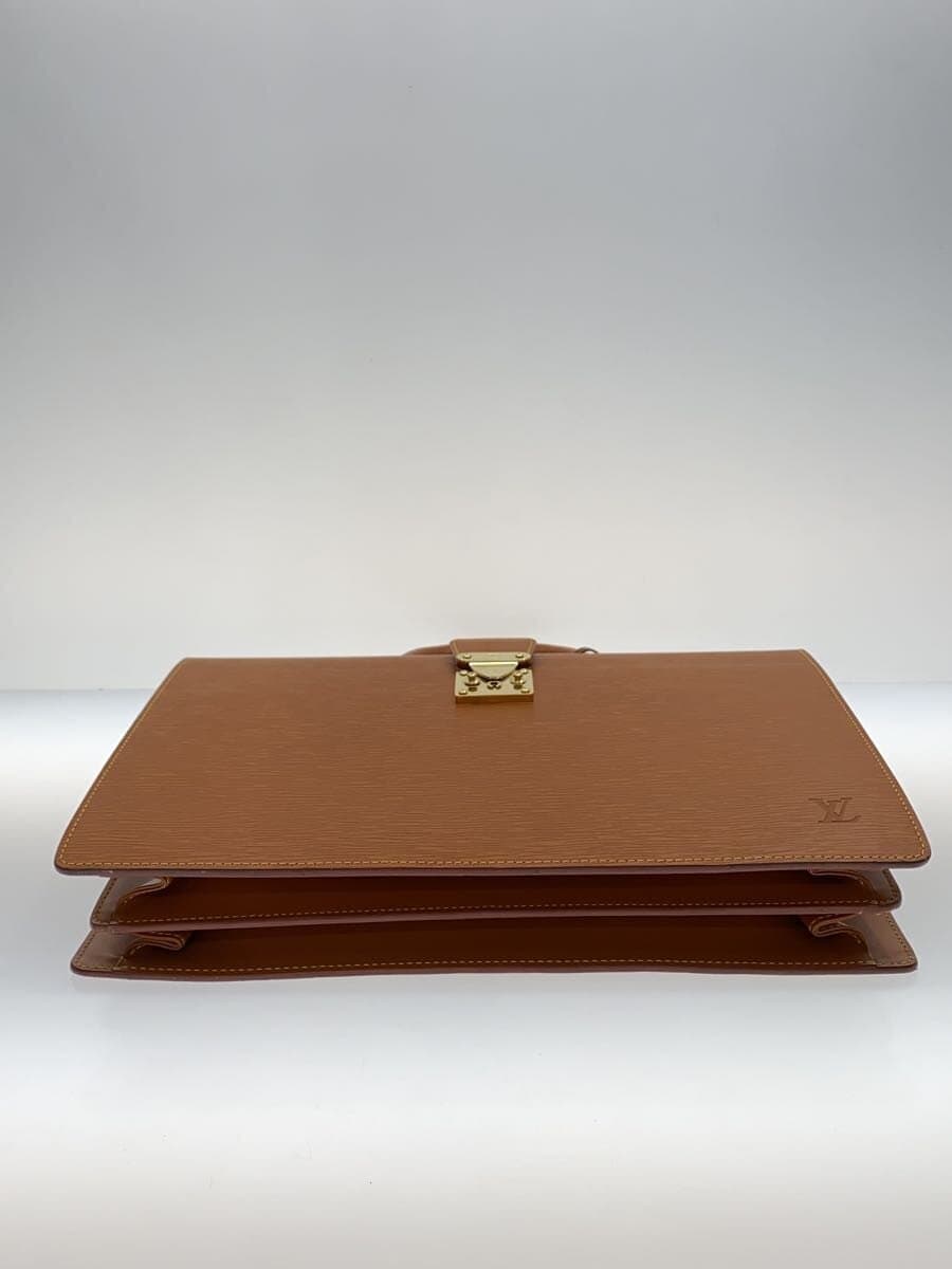 LOUIS VUITTON Serviette Fermoir _Epi PVC CML 4