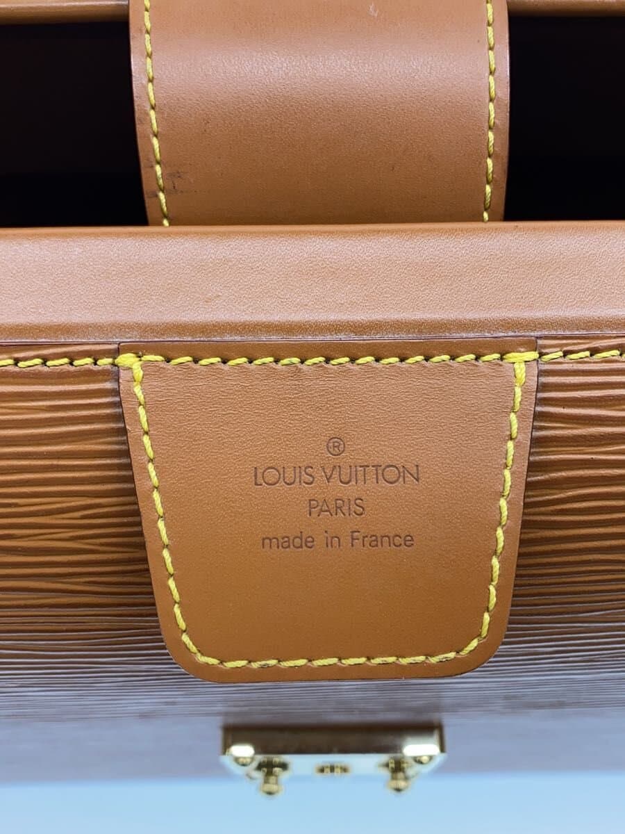 LOUIS VUITTON Serviette Fermoir _Epi PVC CML 5