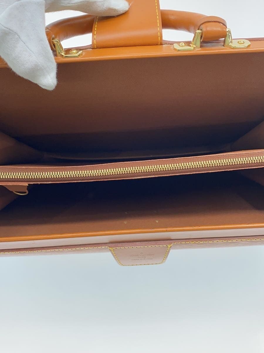 LOUIS VUITTON Serviette Fermoir _Epi PVC CML 6