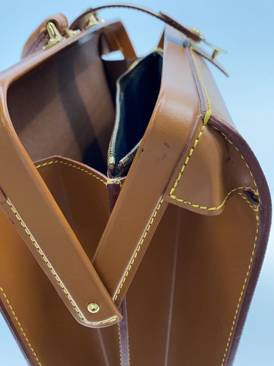 LOUIS VUITTON Serviette Fermoir _Epi PVC CML 9