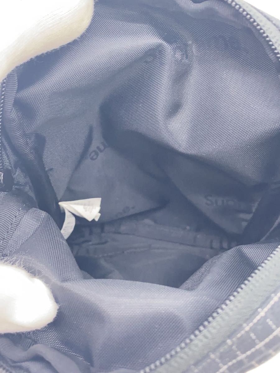Supreme Shoulder Bag Polyester BLK Check 6