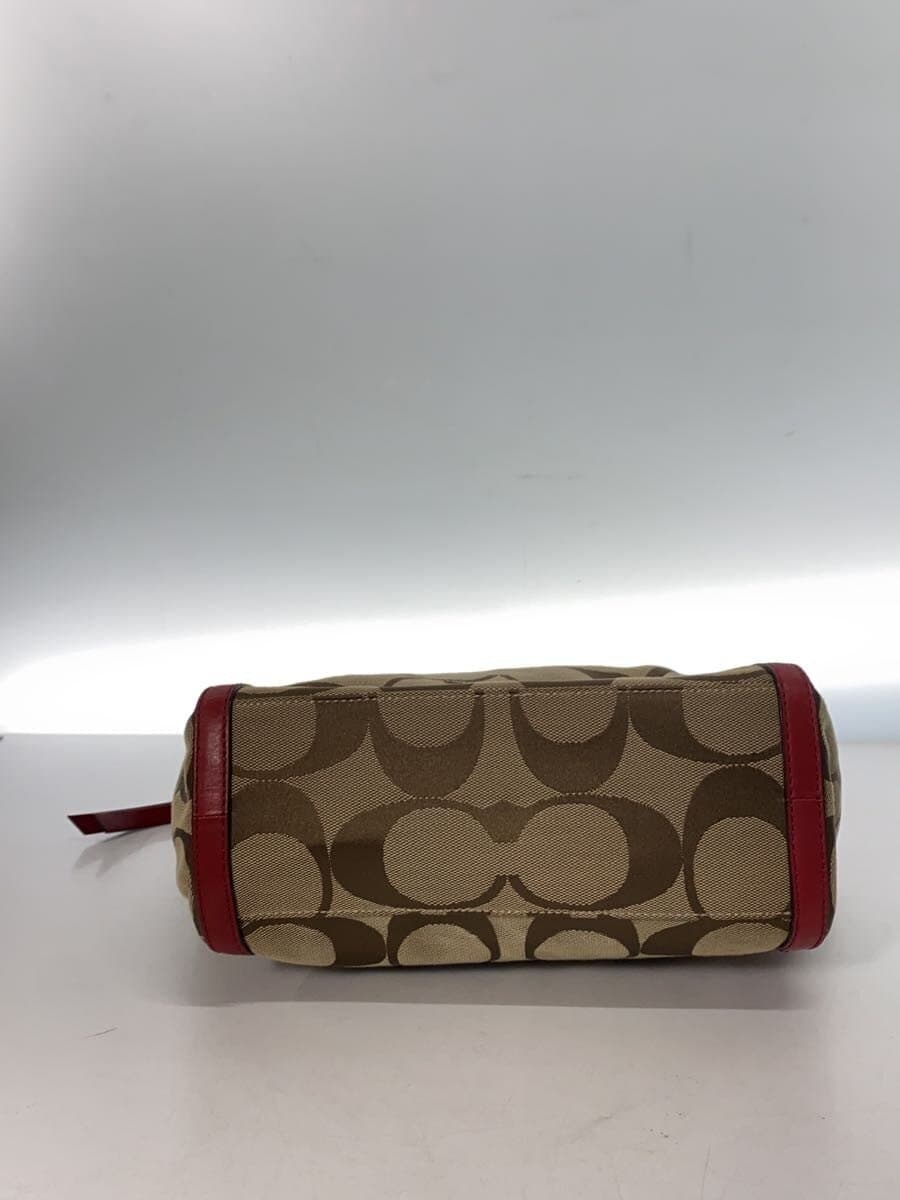 COACH Tote Bag_Signature_Beige Canvas BEG 4