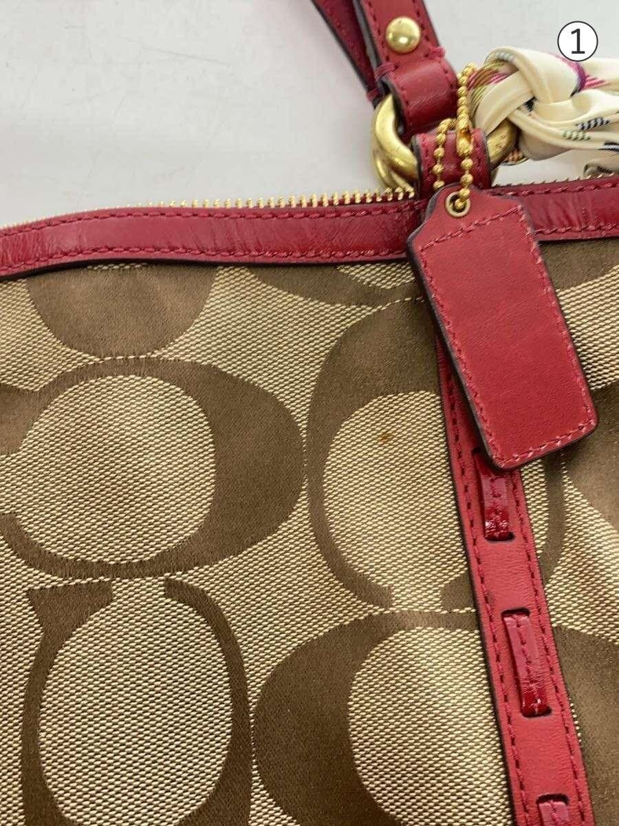 COACH Tote Bag_Signature_Beige Canvas BEG 8