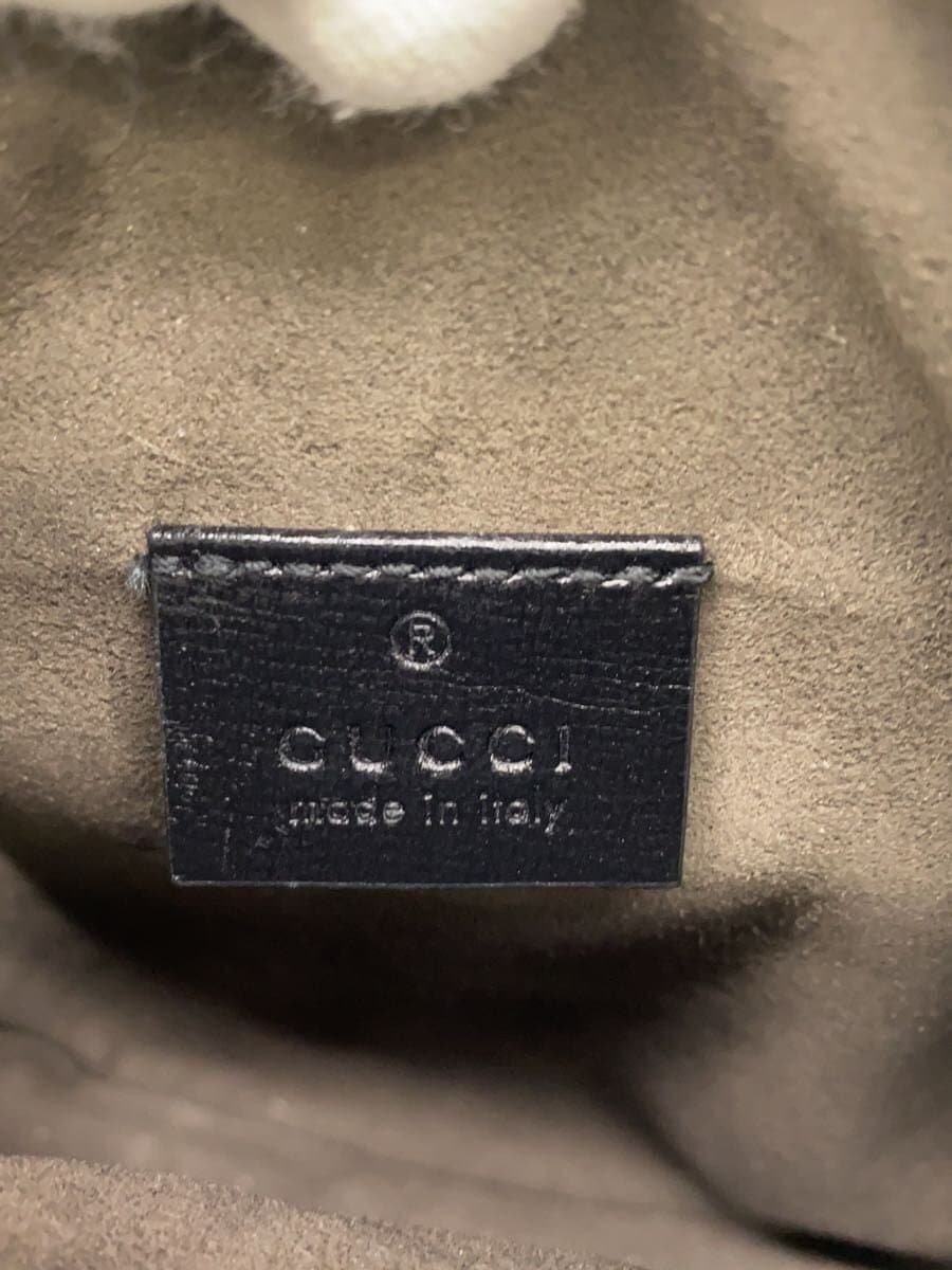 GUCCI Shoulder Bag_Interlocking G_GG Supreme BLK All Over Pattern 5