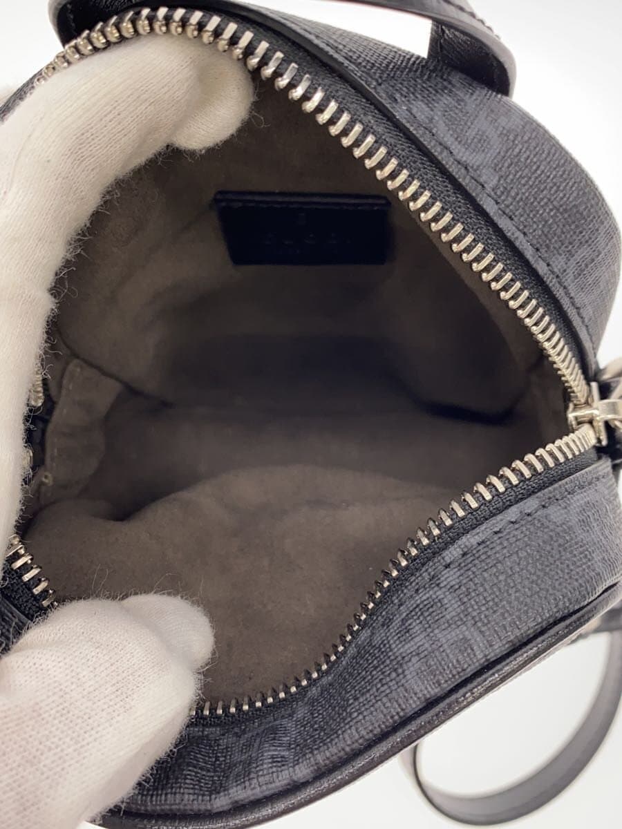 GUCCI Shoulder Bag_Interlocking G_GG Supreme BLK All Over Pattern 6