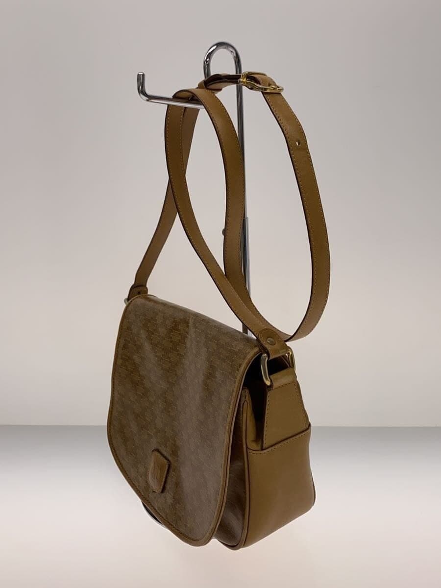 CELINE Macadam All Do Celine Shoulder Bag Leather CML All Over Pattern 2