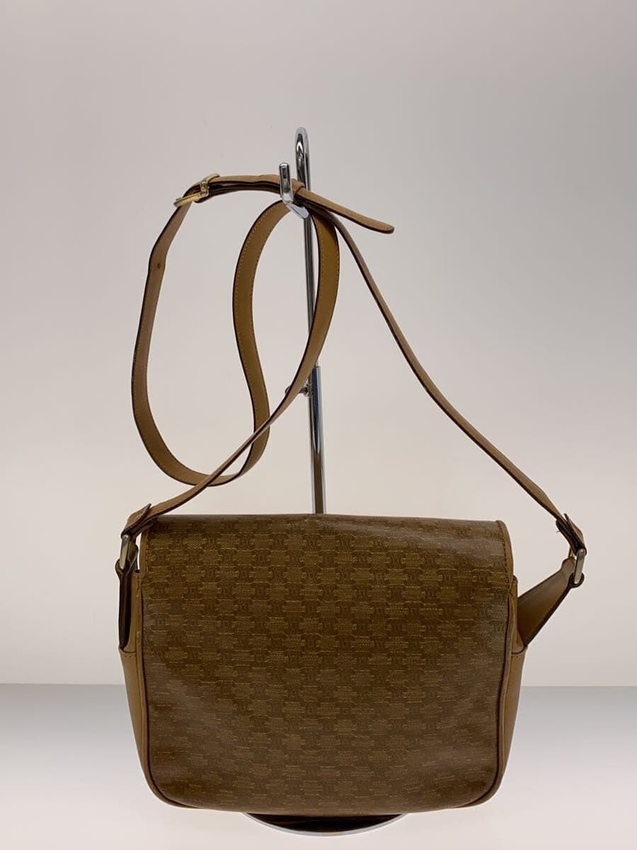 CELINE Macadam All Do Celine Shoulder Bag Leather CML All Over Pattern 3