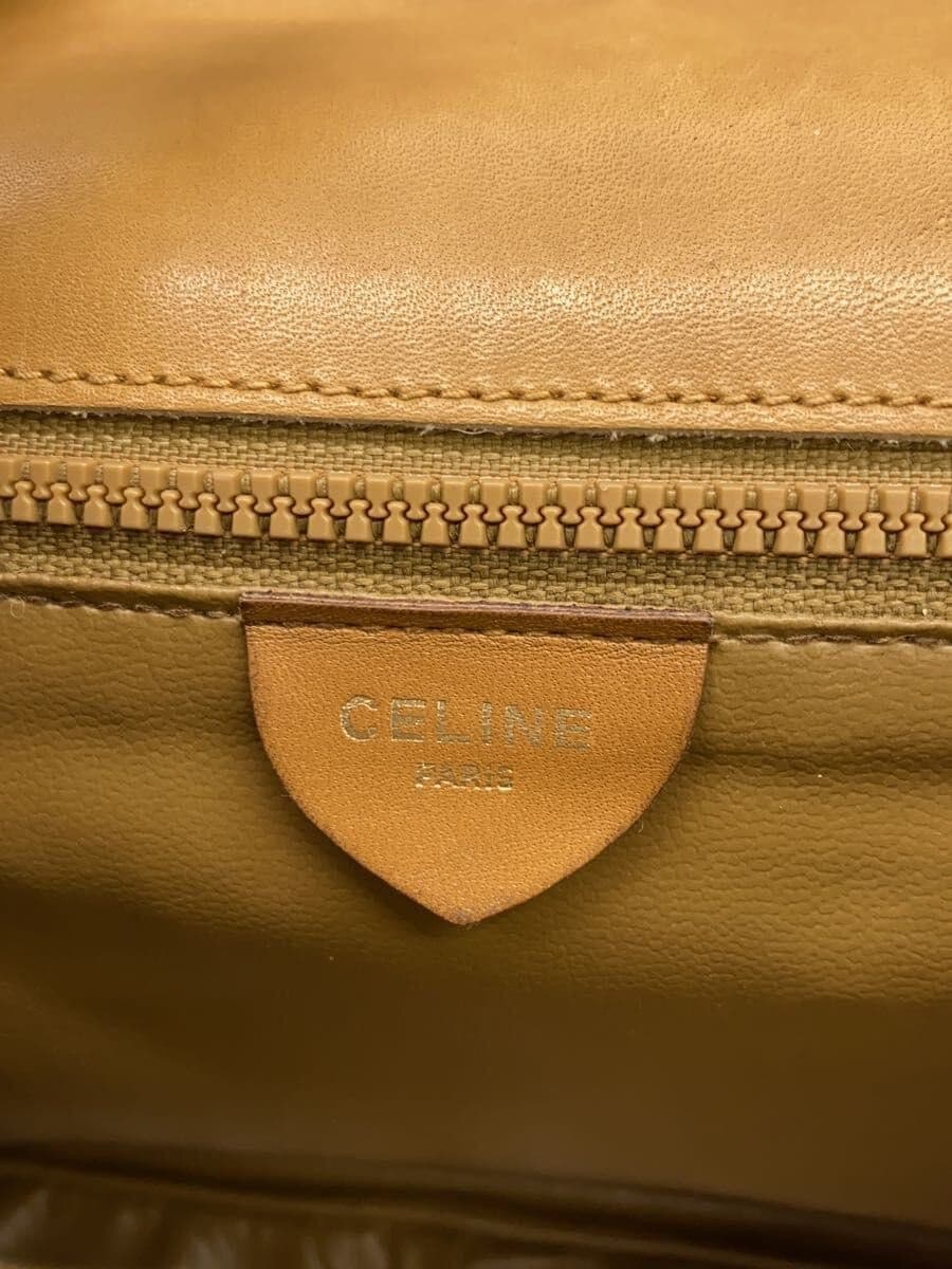 CELINE Macadam All Do Celine Shoulder Bag Leather CML All Over Pattern 5