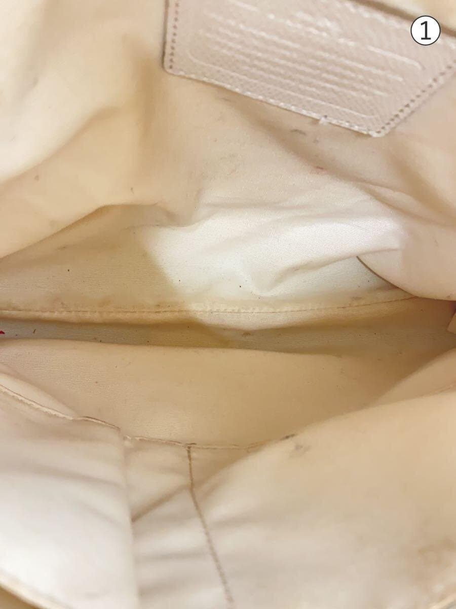 COACH Shoulder Bag PVC BEG F34938 6