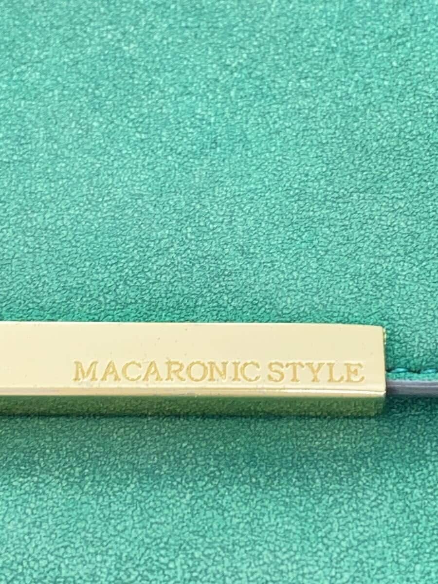 MACARONIC STYLE Shoulder Bag GRN Solid 5