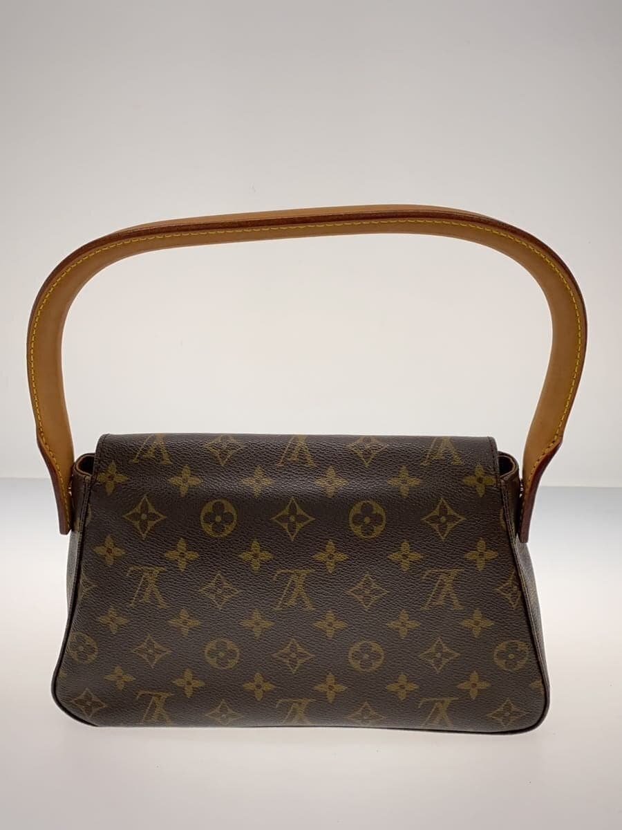 LOUIS VUITTON Mini Lu ping_Monogram Canvas PVC BRW 3