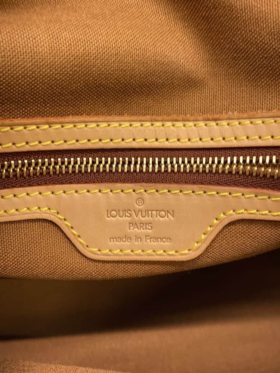 LOUIS VUITTON Mini Lu ping_Monogram Canvas PVC BRW 5