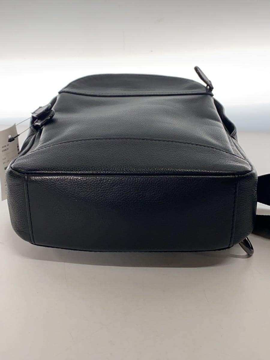 COACH Shoulder Bag Leather BLK F49312 4