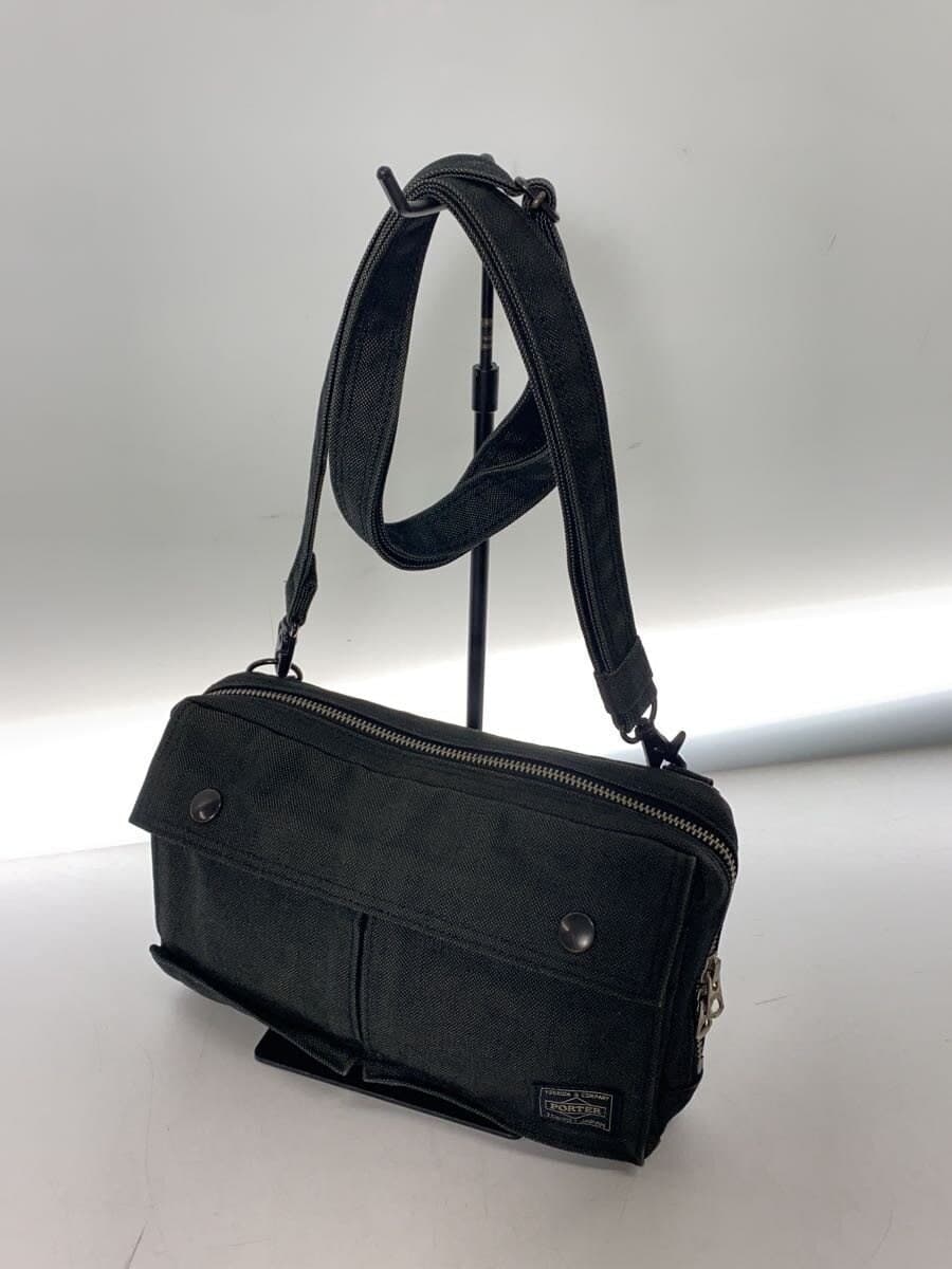 PORTER Shoulder Bag Canvas BLK 592-26369 2