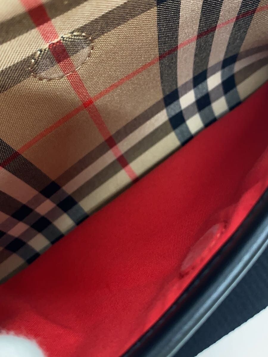 BURBERRY LONDON Shoulder Bag Polyester BEG Check 8