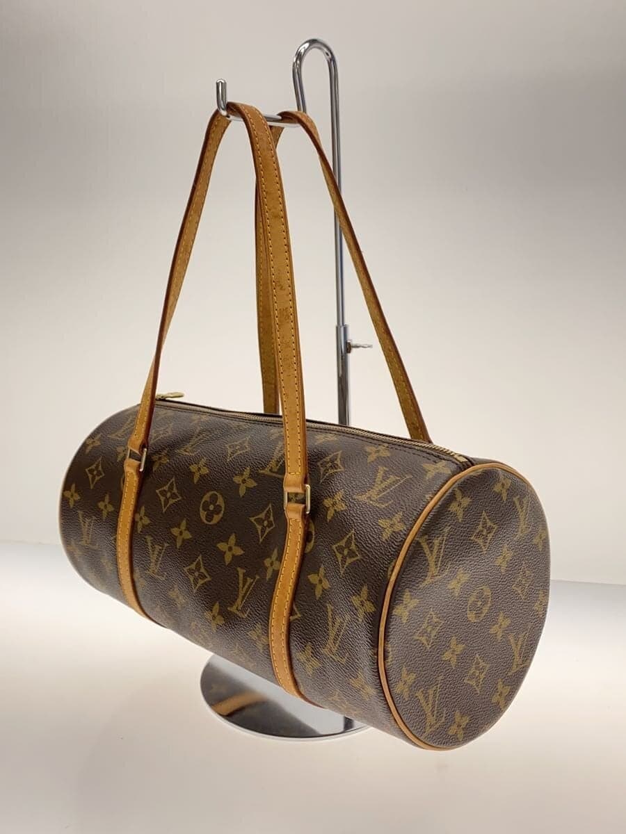 LOUIS VUITTON Papillon 30 Monogram Canvas PVC BRW M51385 2