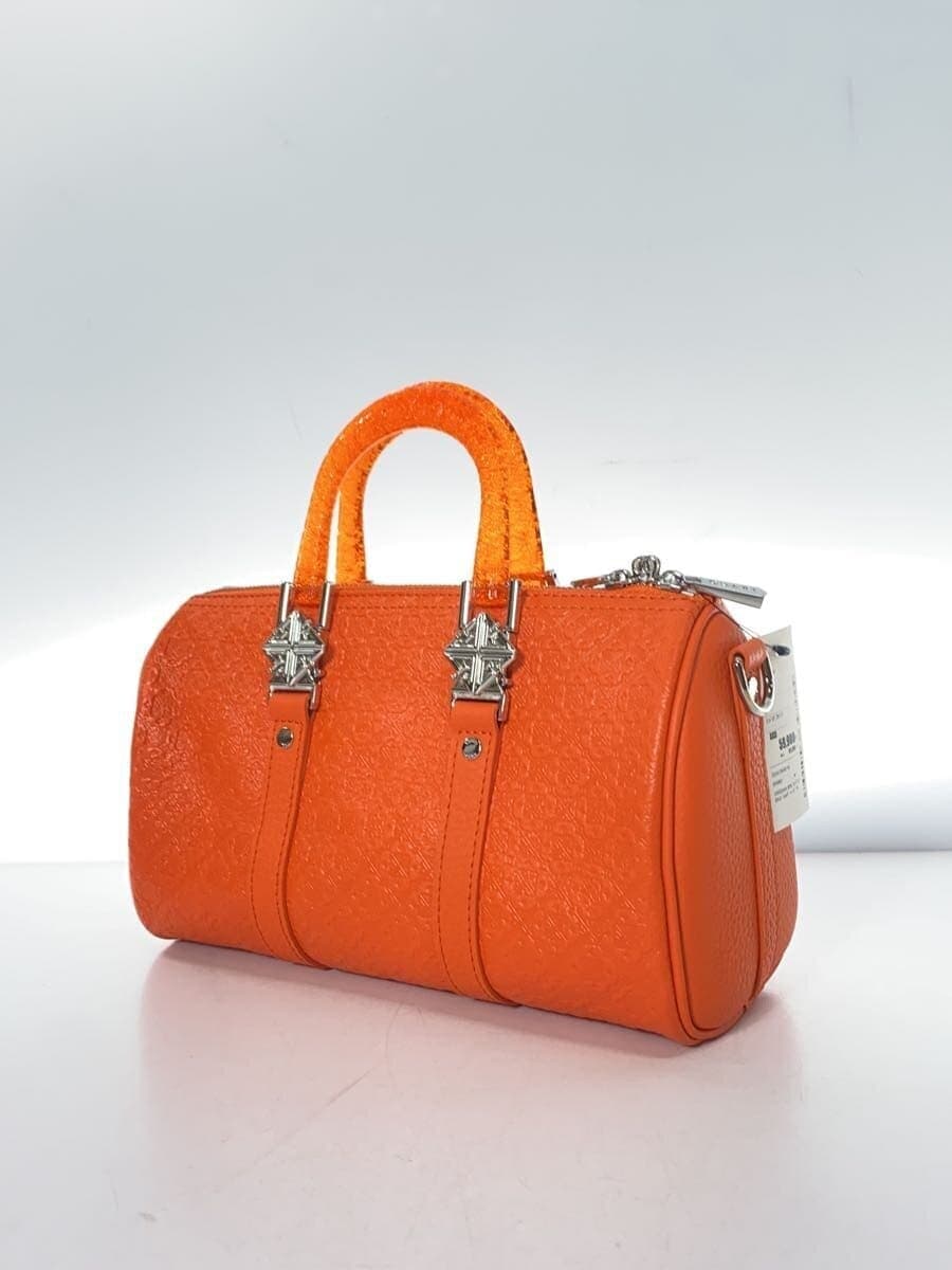 GUAPIOBSIDIAN MINI DUFFLE BAG Shoulder Bag Cowhide ORN All Over Pattern 2