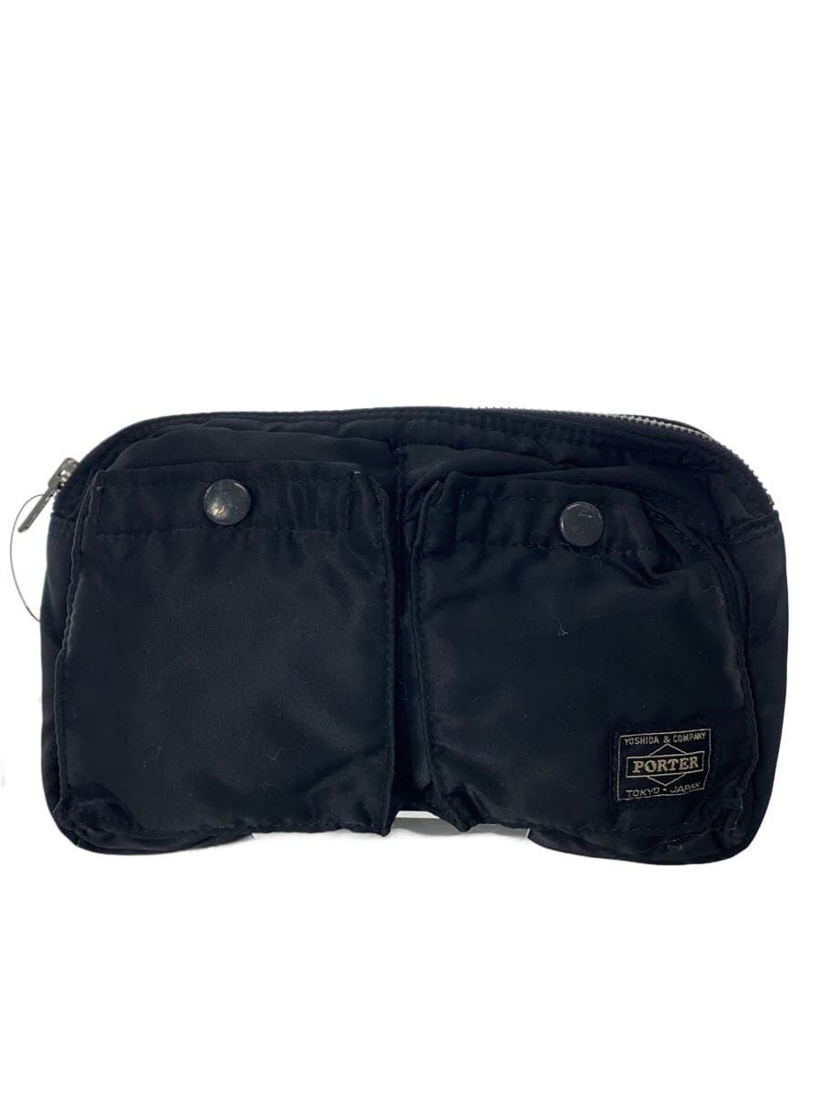 PORTER Waist Bag Nylon Black Solid Color
