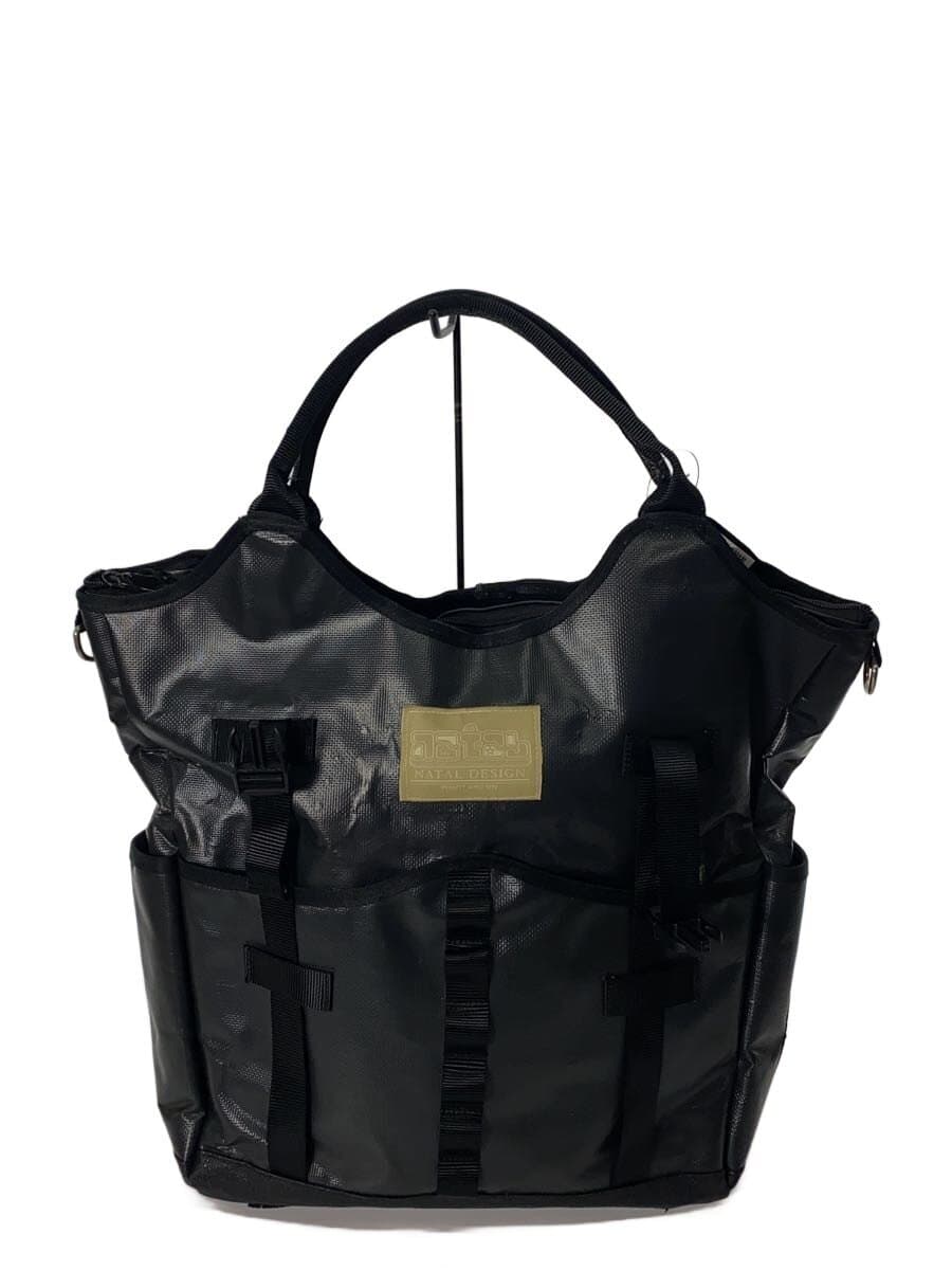 natal design Tote Bag Leather BLK