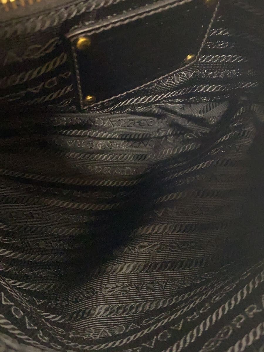 PRADA Nylon Messenger Bag Shoulder Bag Nylon BLK 6