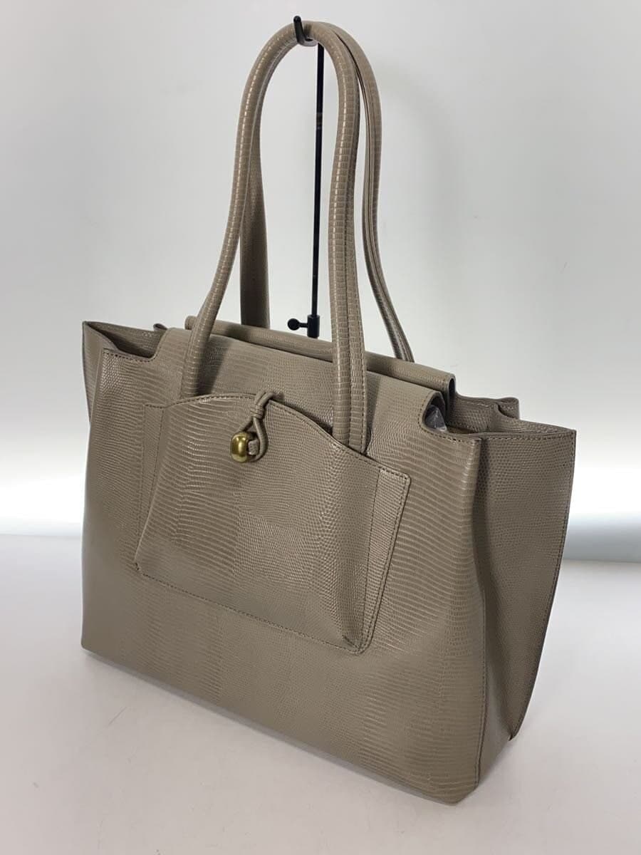 TOFF&LOADSTONE Tote Bag Cow Leather GRY TL6960 2