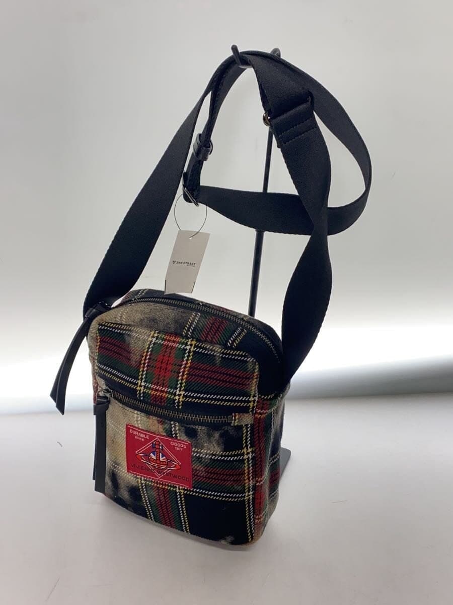 Vivienne Westwood shoulder bag -- Multicolor Tartan CK 48030012U-W01AS 2