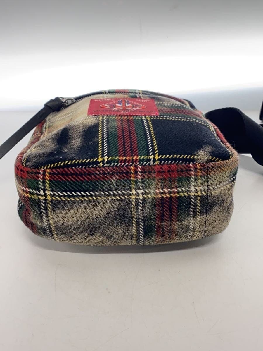 Vivienne Westwood shoulder bag -- Multicolor Tartan CK 48030012U-W01AS 4