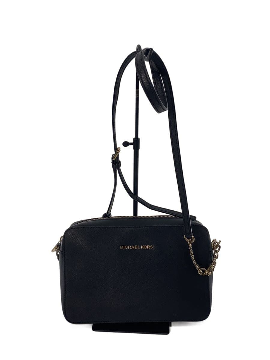 MICHAEL KORS shoulder bag leather BLK 32S4GTC3L