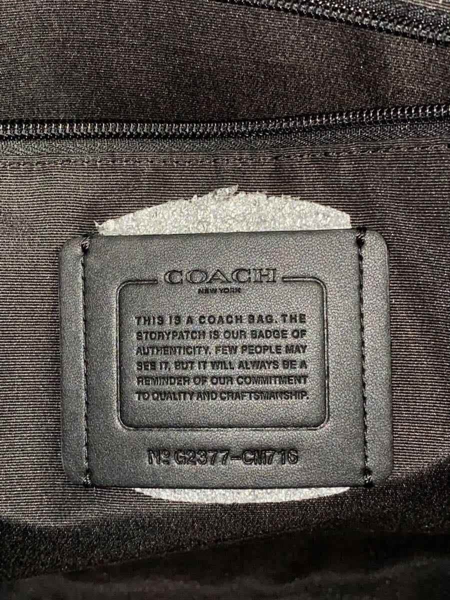 COACHSMITH Tote Bag Leather Navy Solid CM716 5