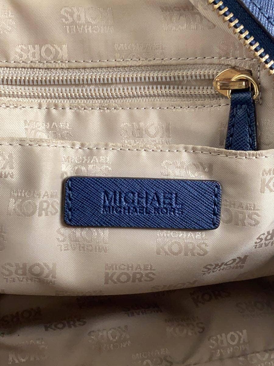 MICHAEL KORS2-Way Shoulder Bag Navy Solid 35S3GSAS1L 5