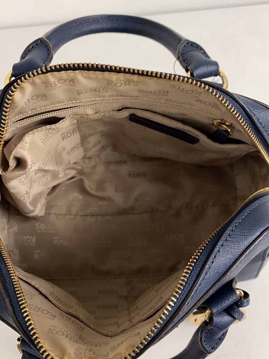 MICHAEL KORS2-Way Shoulder Bag Navy Solid 35S3GSAS1L 6