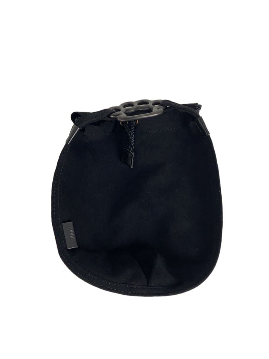 nunc N.W. 2-Way Pouch Pouch Suede Black Solid