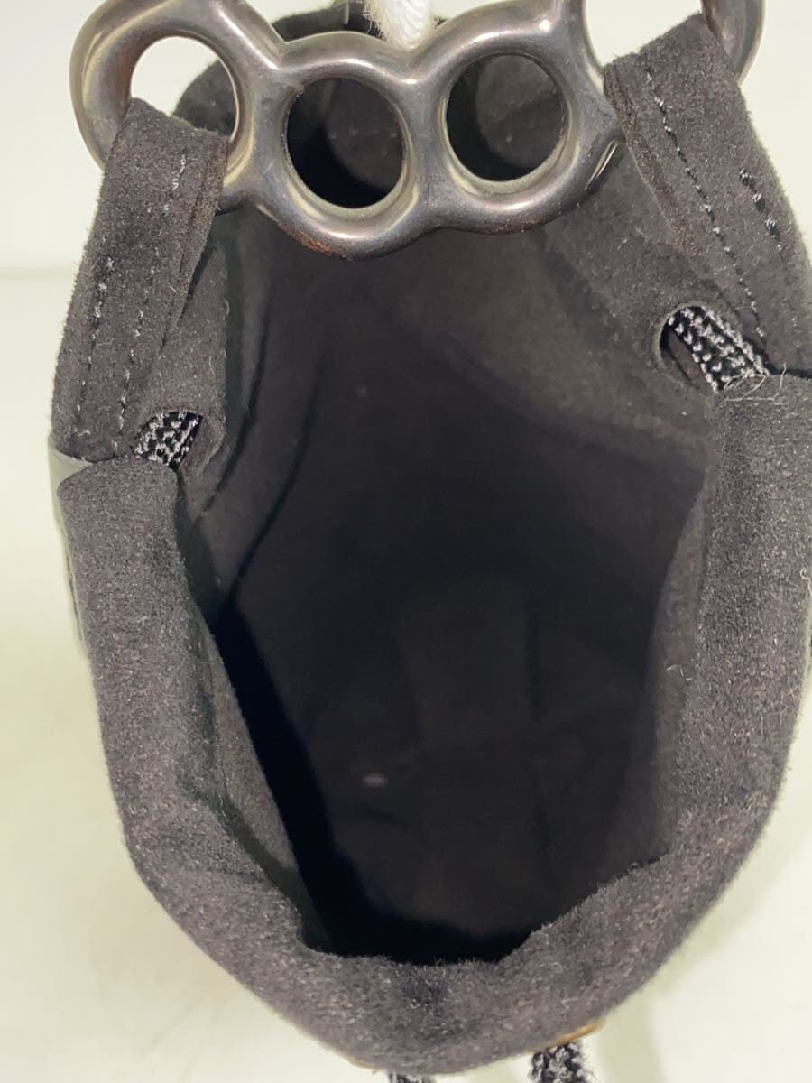 nunc N.W. 2-Way Pouch Pouch Suede Black Solid 5