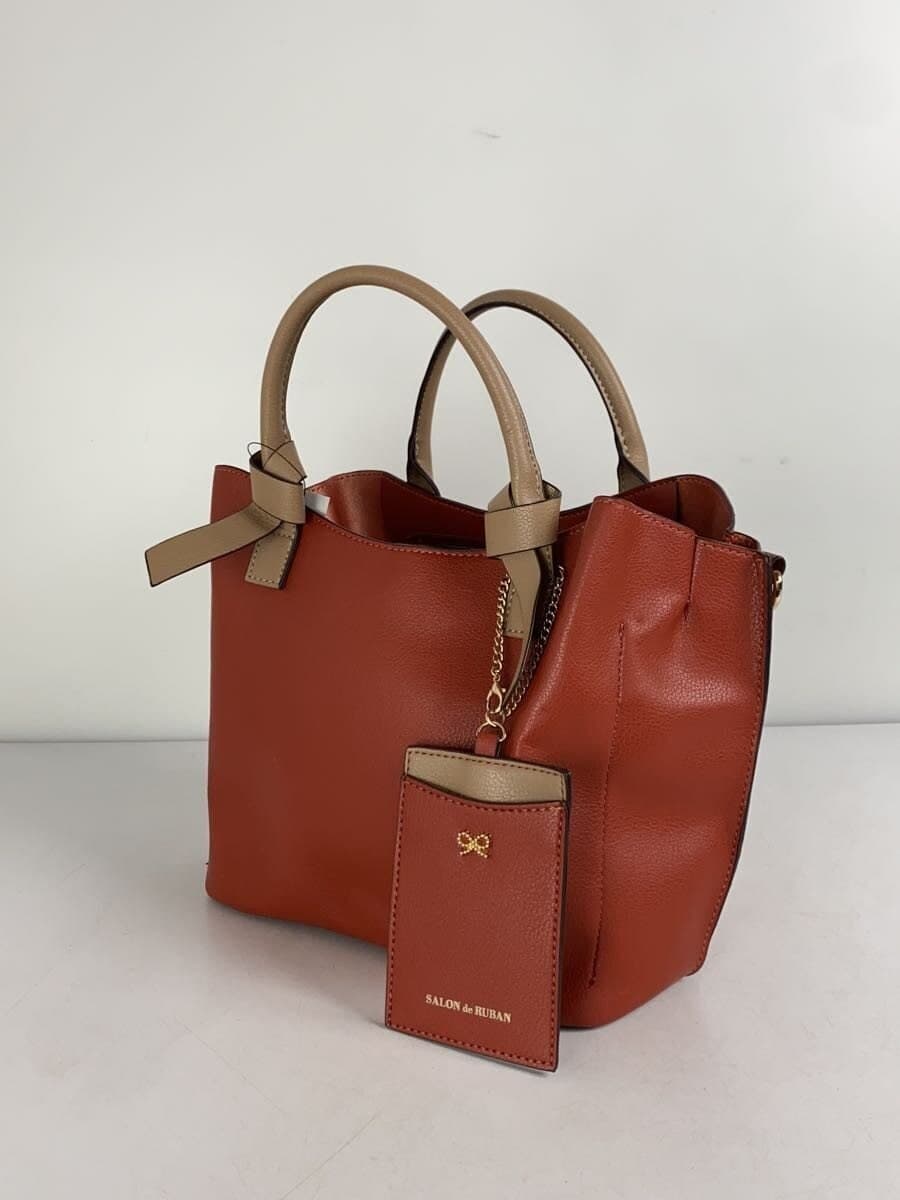 SALON de RUBAN Handbag Brown 2