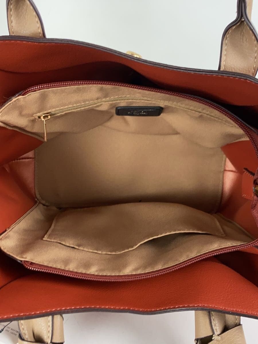 SALON de RUBAN Handbag Brown 6