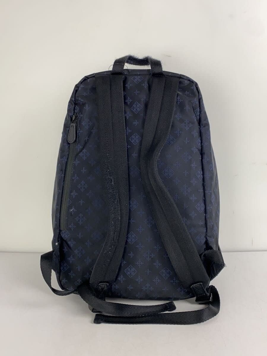 russet Backpack Black All Over Pattern 3