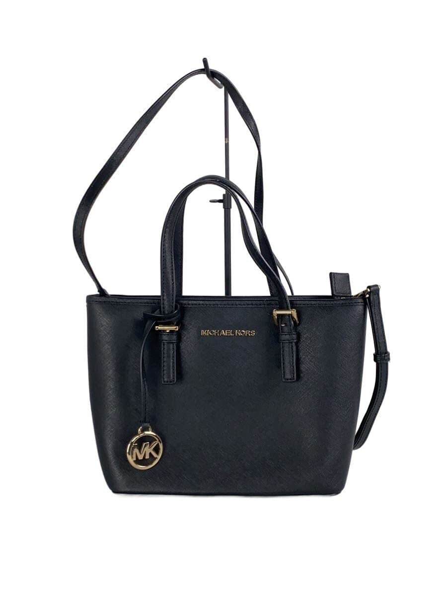 MICHAEL KORS2-Way Shoulder Bag Leather Black 35T9GTVT0L